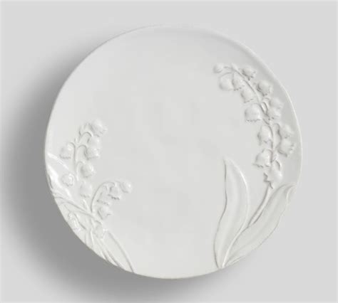 monique lily of the valley salad plates.